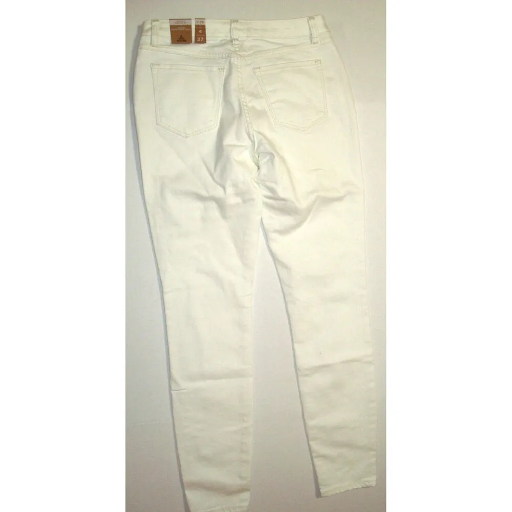 New NWT Womens 4 27 Prana Sienna Jeans White Stretch Organic Performance 31 RG - Image 5