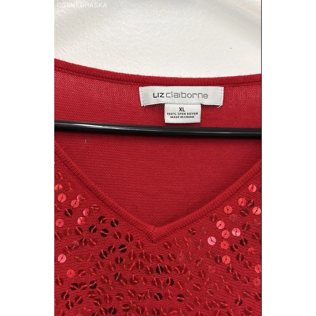 Liz Claiborne Red Swearer - Size XL‎ - Image 4