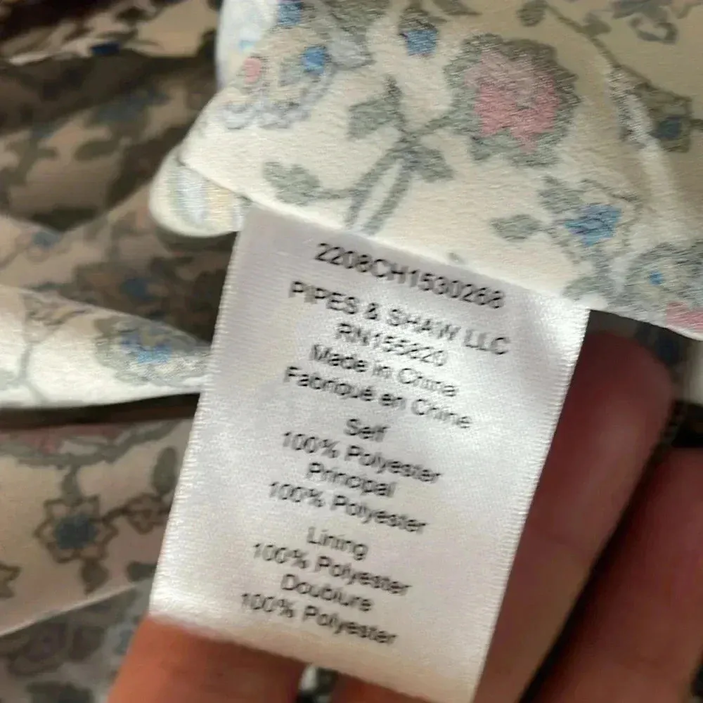 Veronica Beard Levine Floral Midi Skirt - Image 6