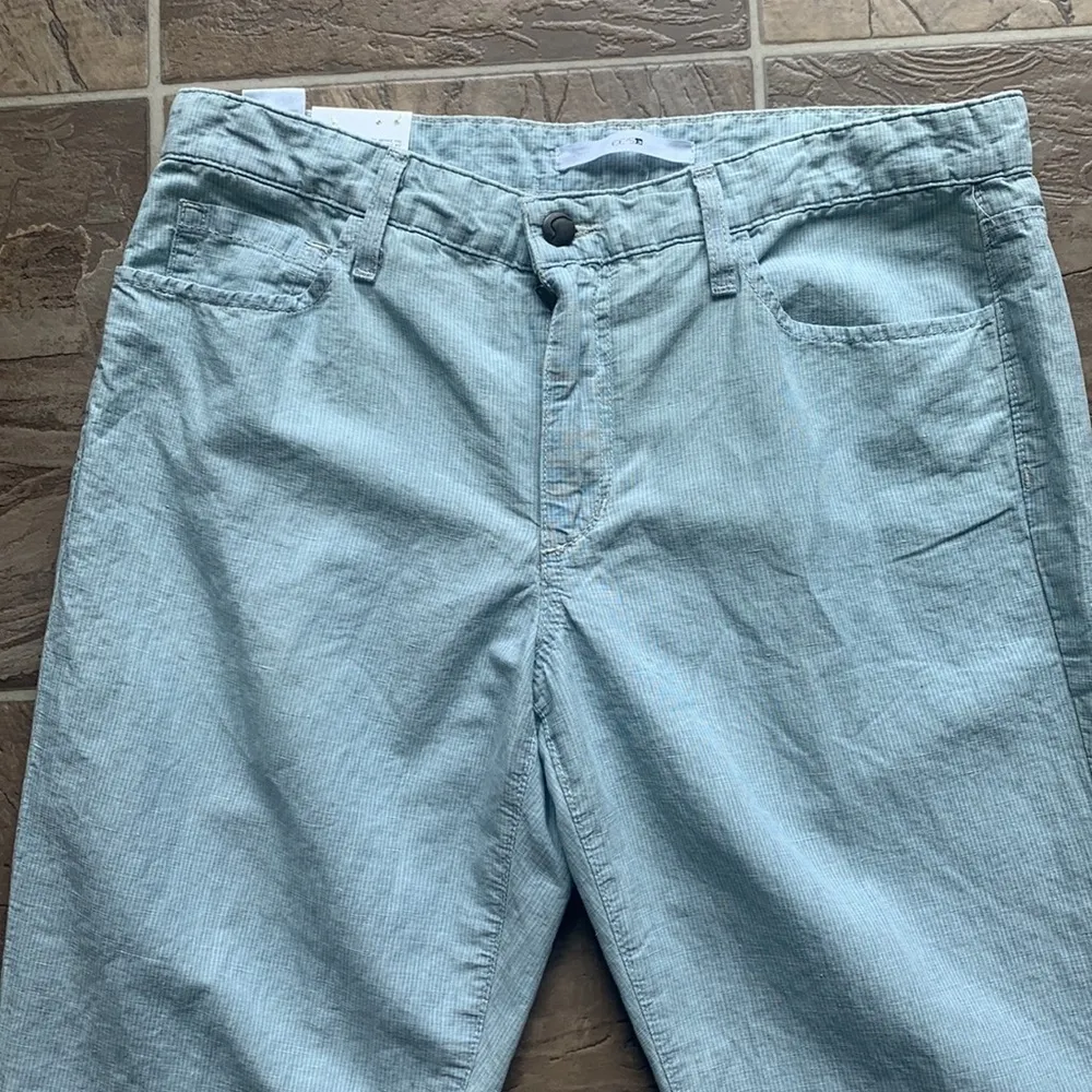 Joe’s Jeans Weekender Slim Fit Linen Sky Blue Pants Sz 30 NWT - Image 9