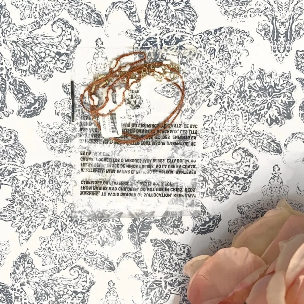 NWT  Delicate Flower Belly Chain In Red - Image 9