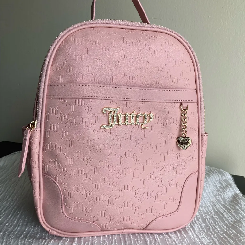 Juicy Couture Pink Backpack - Image 10