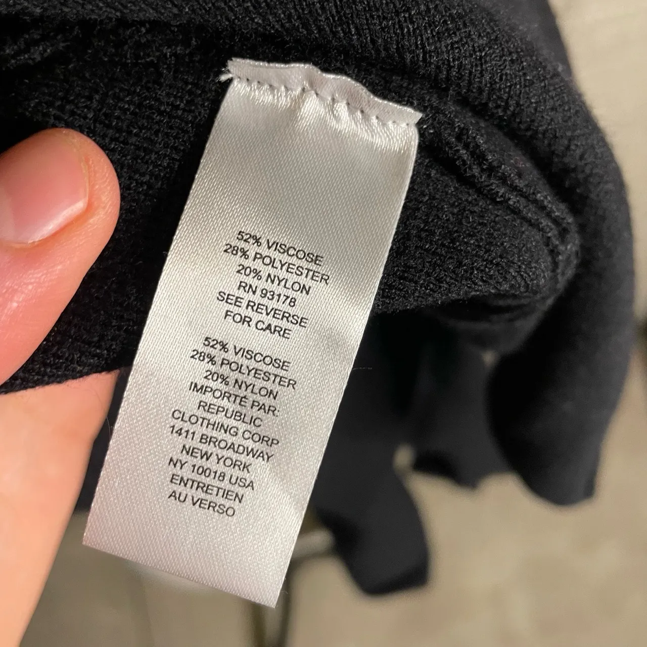 T Tahari Womens Black Button Front‎  Long Sleeve Jacket Size Small Petite - Image 5