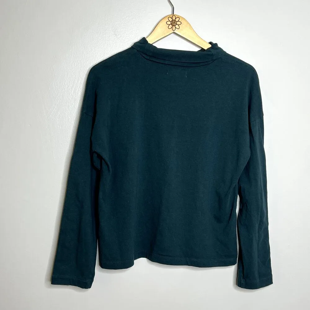 Madewell Button Sleeve Turtleneck Sweater - Image 5