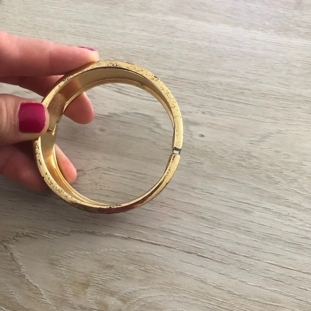 Betsey Johnson Floral Print Bangle - Image 5