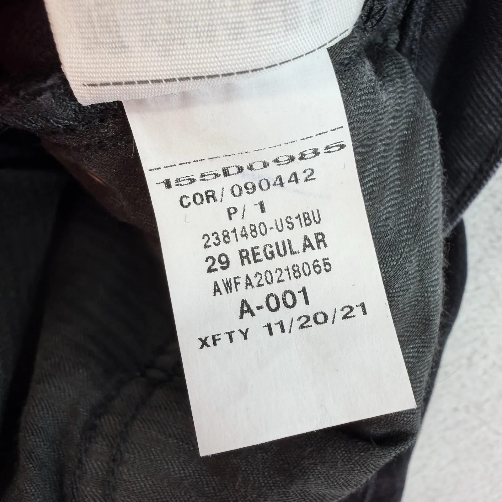 Abercrombie Fitch 29 8 Curve Love High Rise Dad Jeans Asymmetrical Waist Black - Image 12