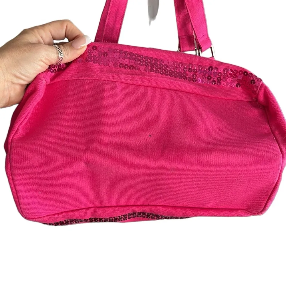Victoria’s Secret large pink sequine tote bag - Image 6