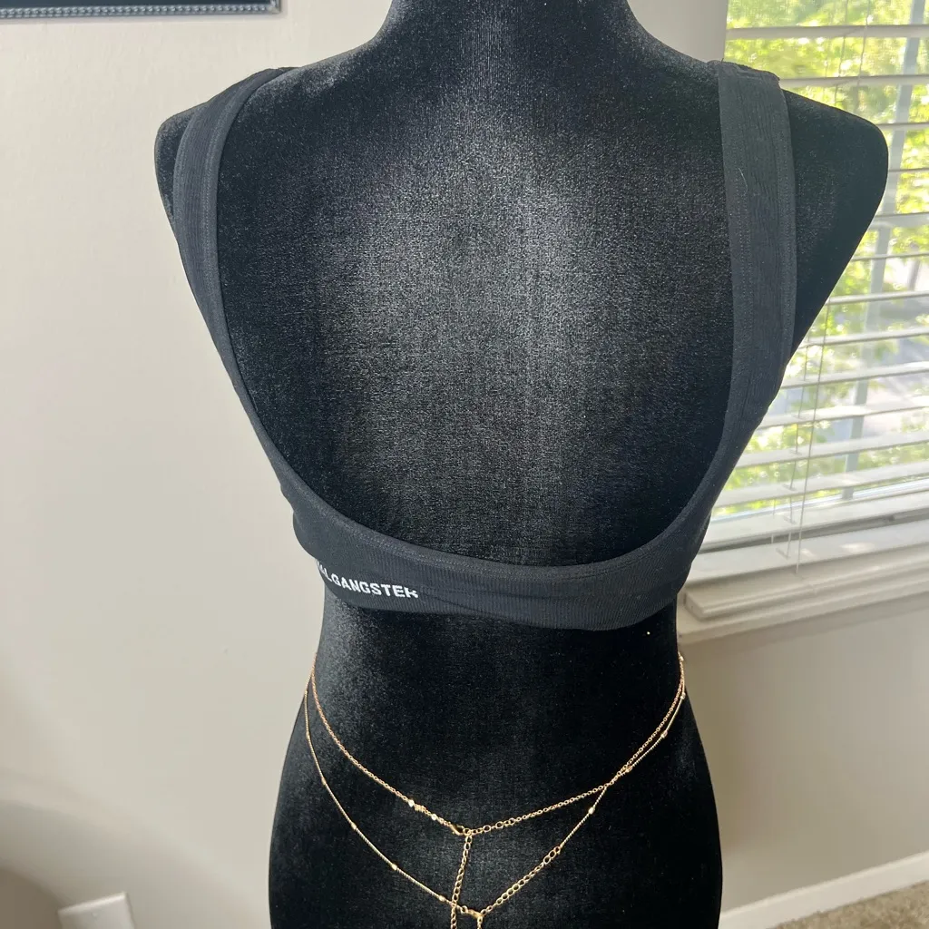 Spiritual Gangster bra top ribbed M/L black - Image 7