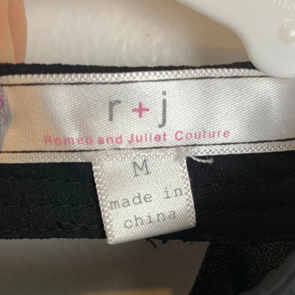 Romeo & Juliet Couture Black Sheer Long Sleeve Mini Dress - Image 4