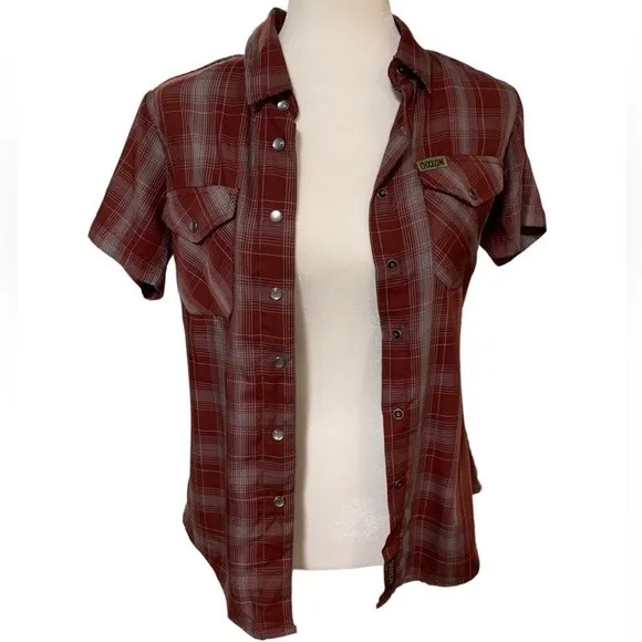 Dixxon | Magnum Red Plaid Flannel Bamboo Blend Size Small - Image 2