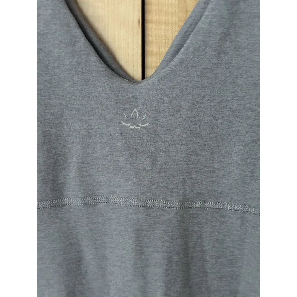 Beyond Yoga Women's Spacedye Inspire Midi Dress Cloud Gray Size Small NWT - Image 5