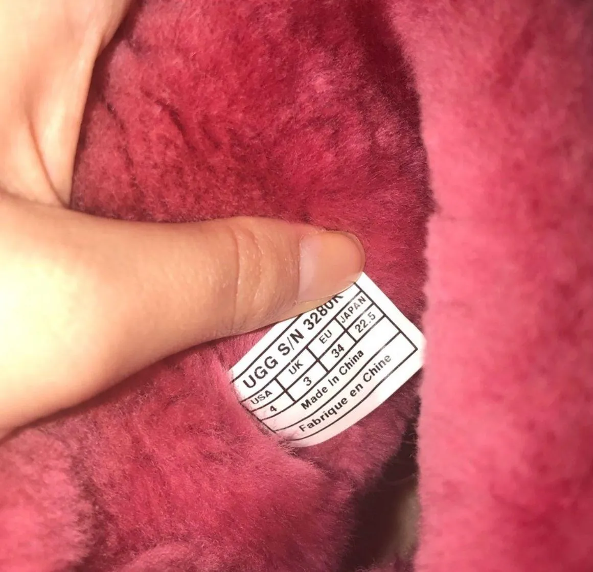 UGG Pink Bow s - Image 4