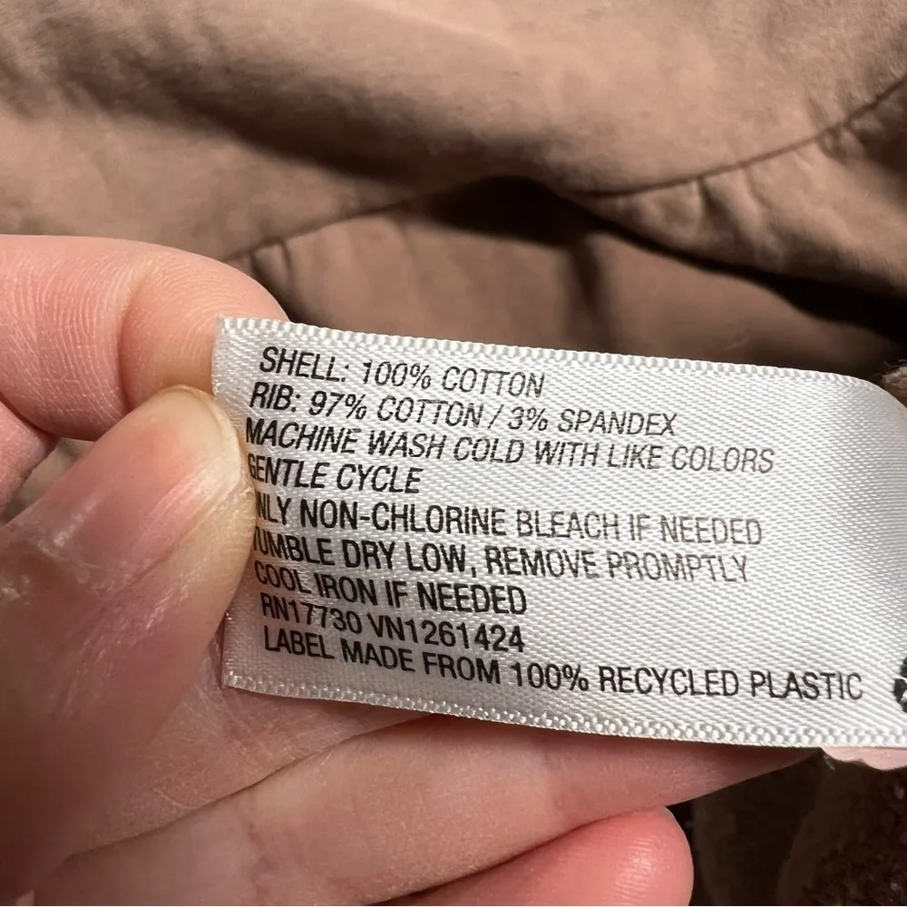 ⭐Wild Fable Tan Beige Ombre Tiered Mock Neck Long Sleeve Sweatshirt Dress Medium - Image 5