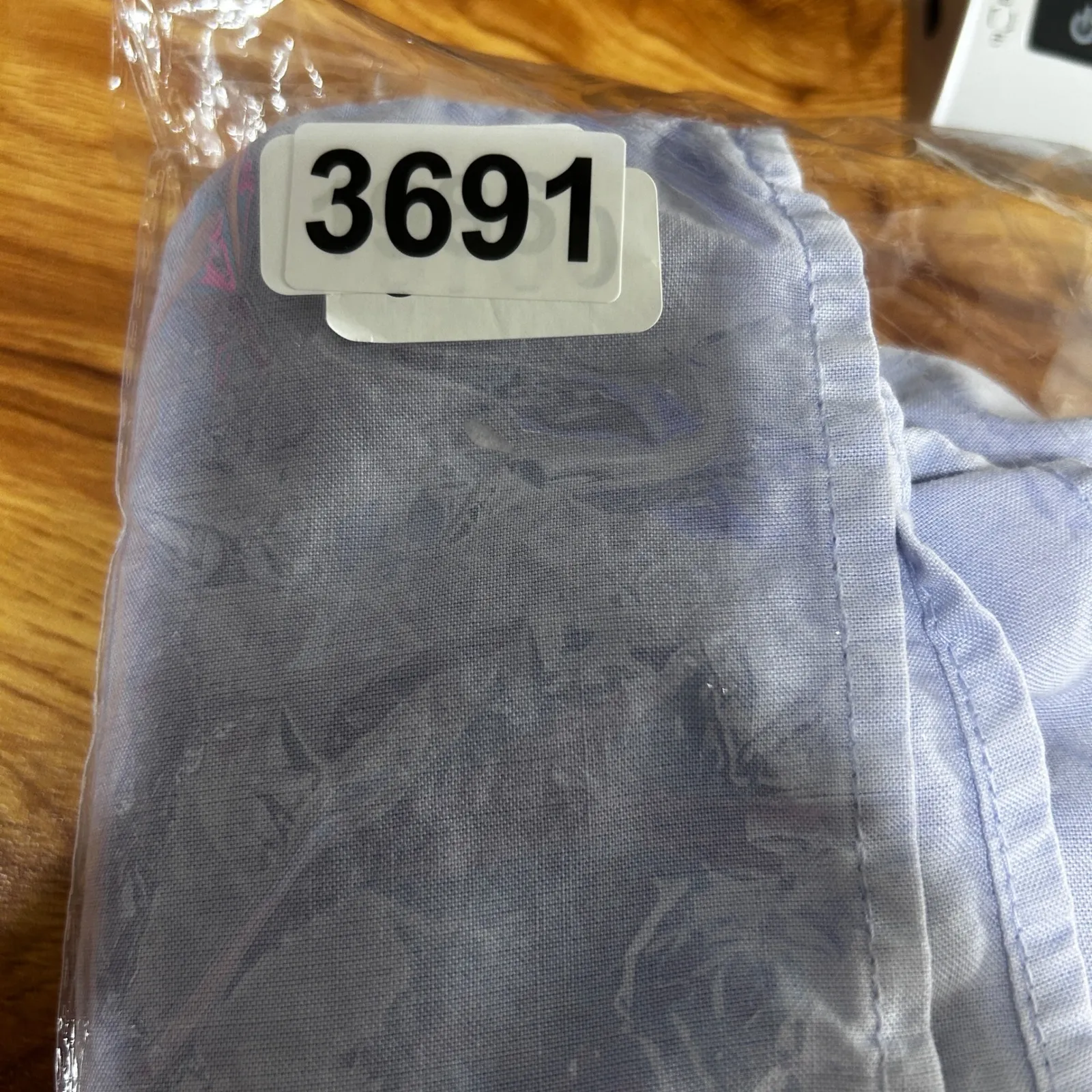 Bella Dahl Womens Top XS Blue Smocked‎ Ruffle  Boho Chic Peasant Western Cowgirl - Image 9