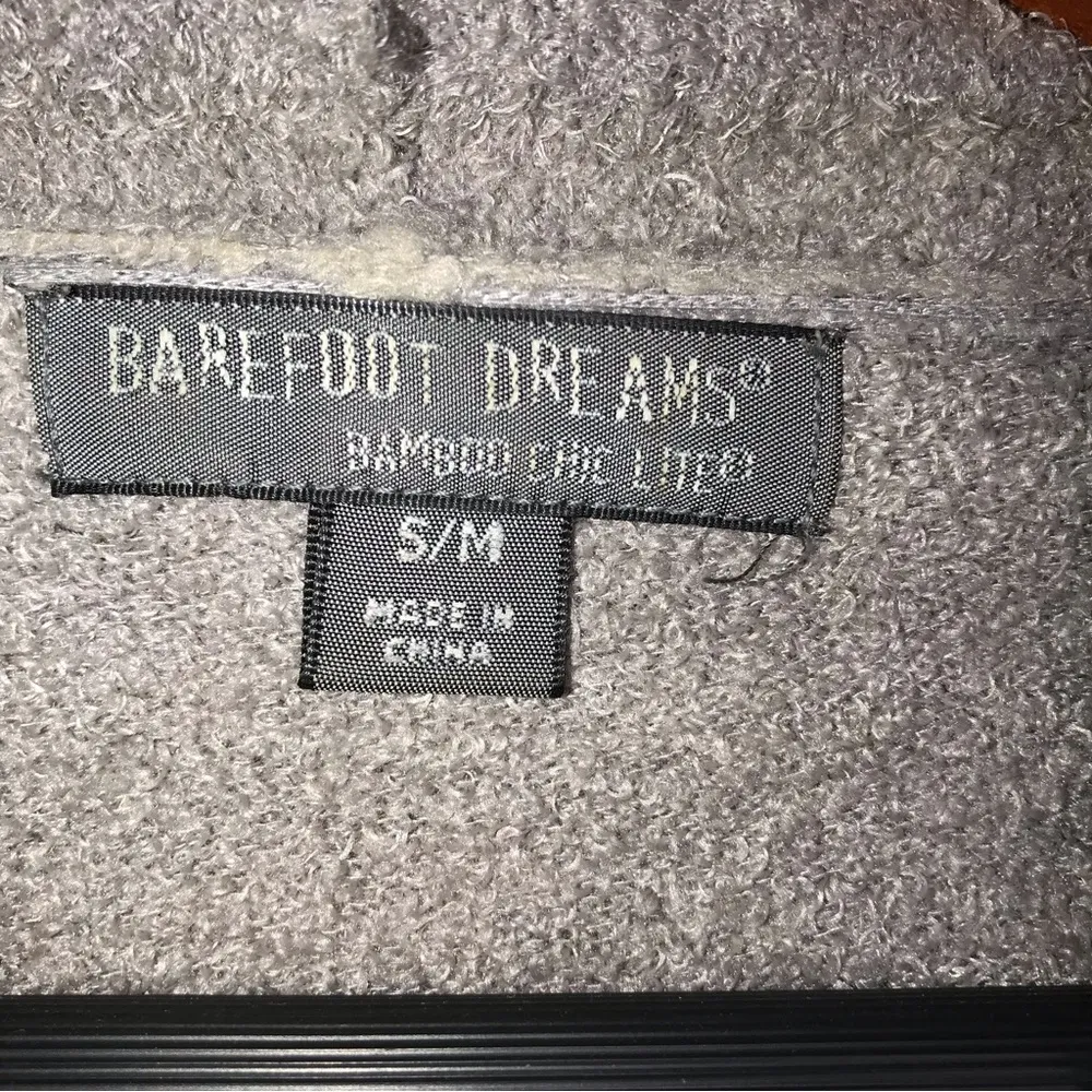 Black & Tan Ombre Cozychic Lite Calypso Wrap Waterfall Cardigan - Image 9