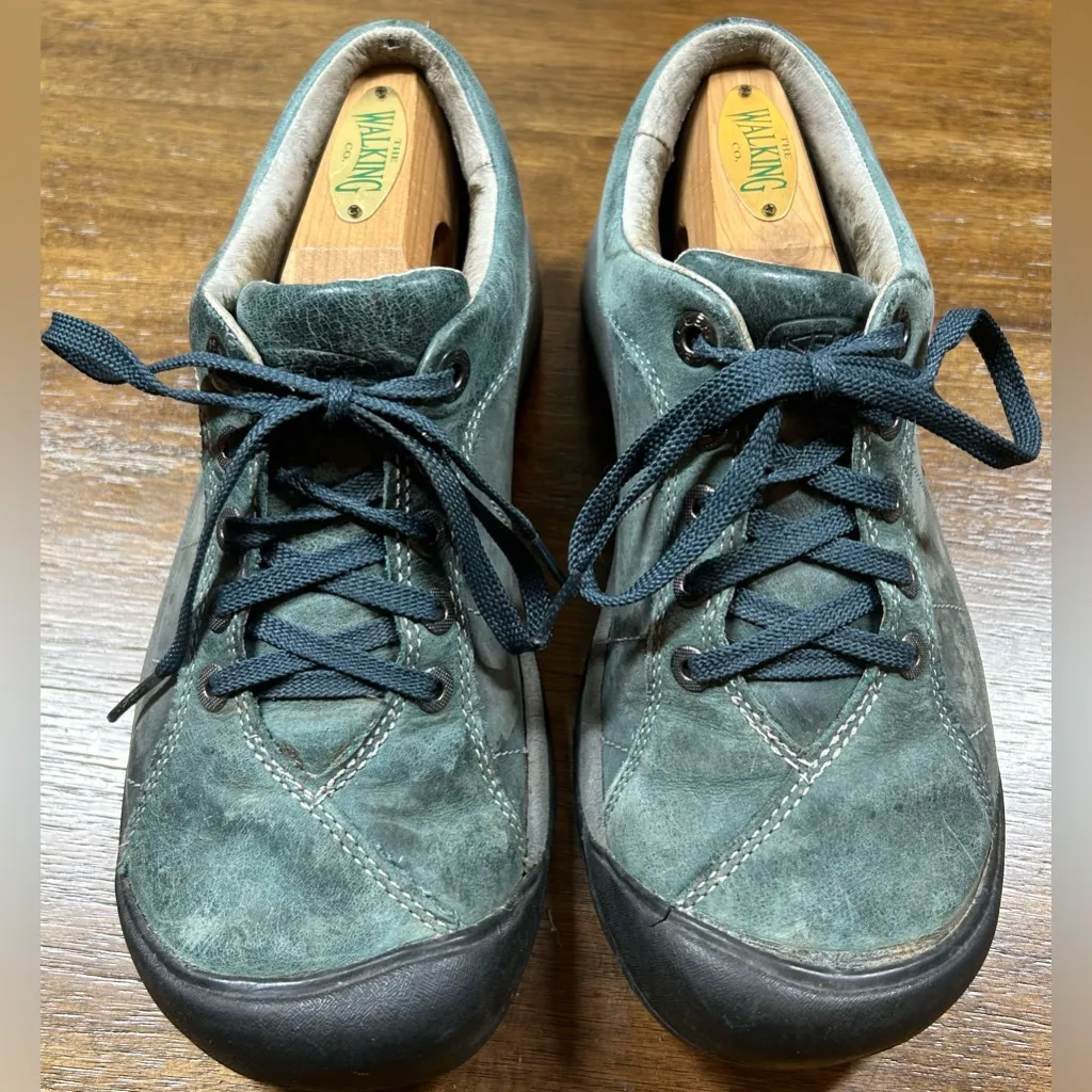 KEEN Presidio Women Size 6 Green Athletic Comfort Lace Up Walking Shoe - Image 3