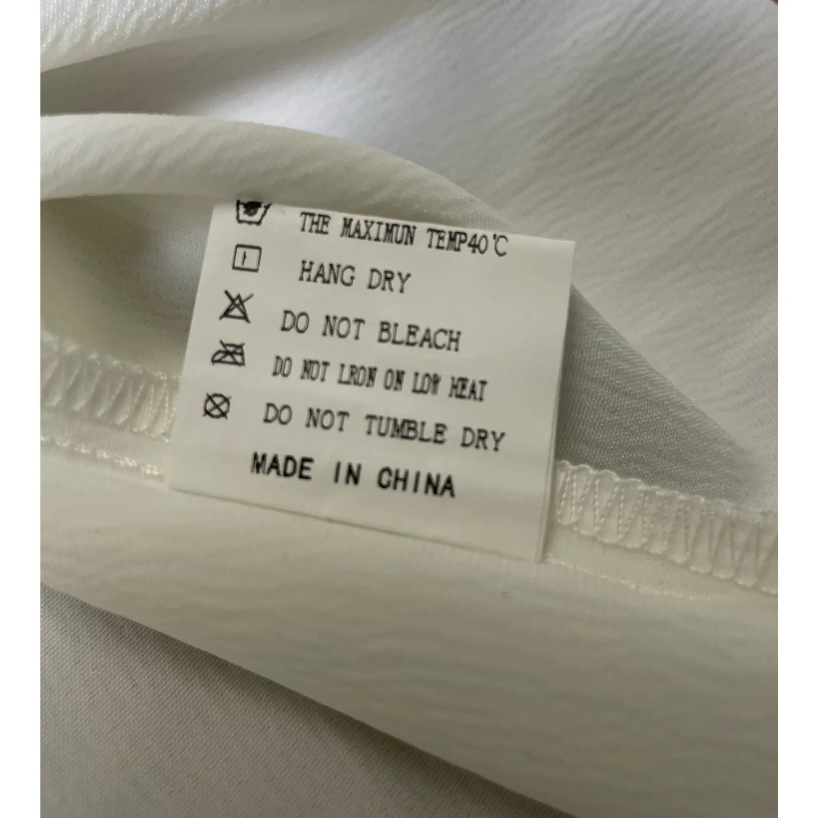 Gritty Soul White Ms.‎ Bling Em Blouse Feathered Collar Size M Size M - Image 9