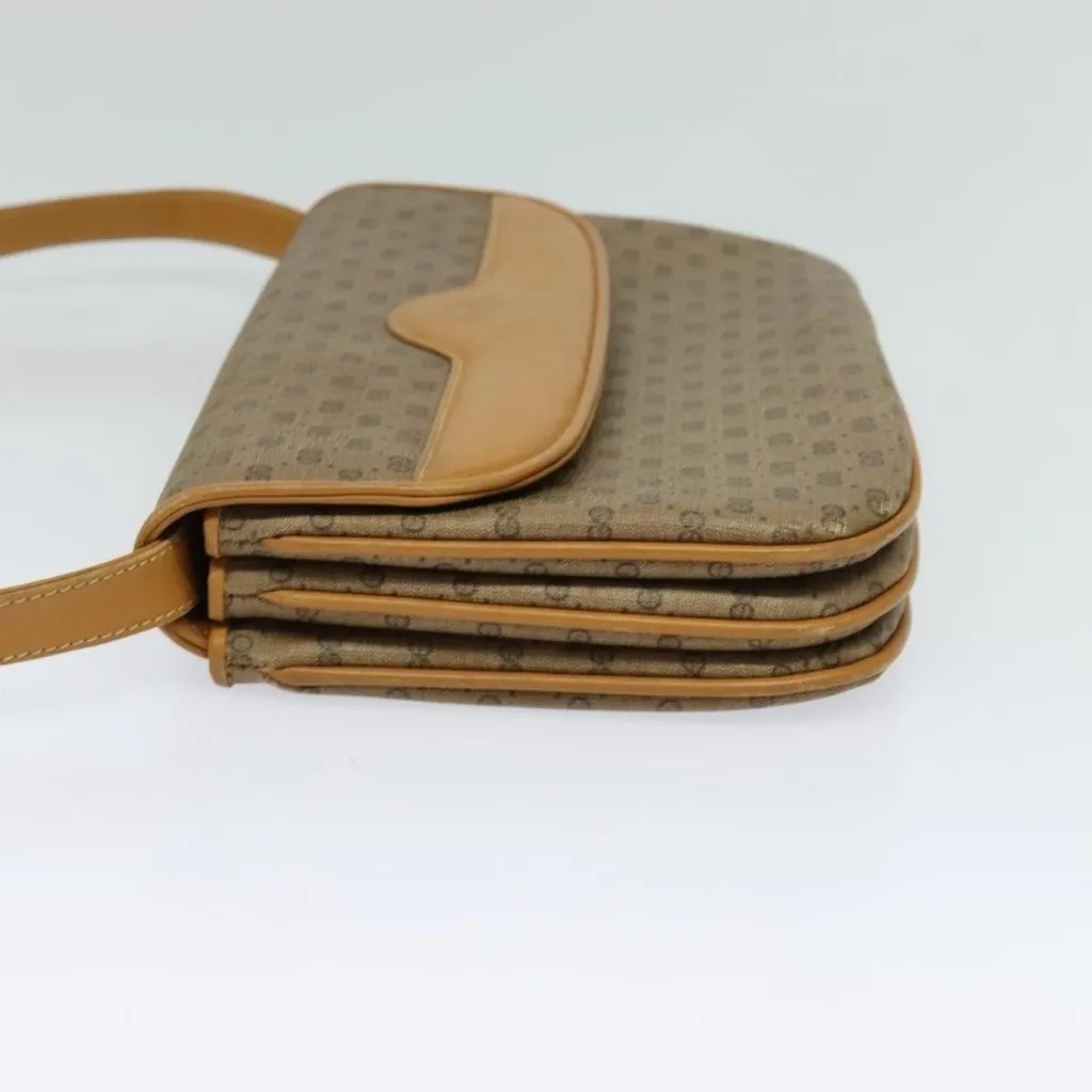  Micro GG Supreme Shoulder Bag PVC Beige Gold 004 106 0024 Authentic - Image 8