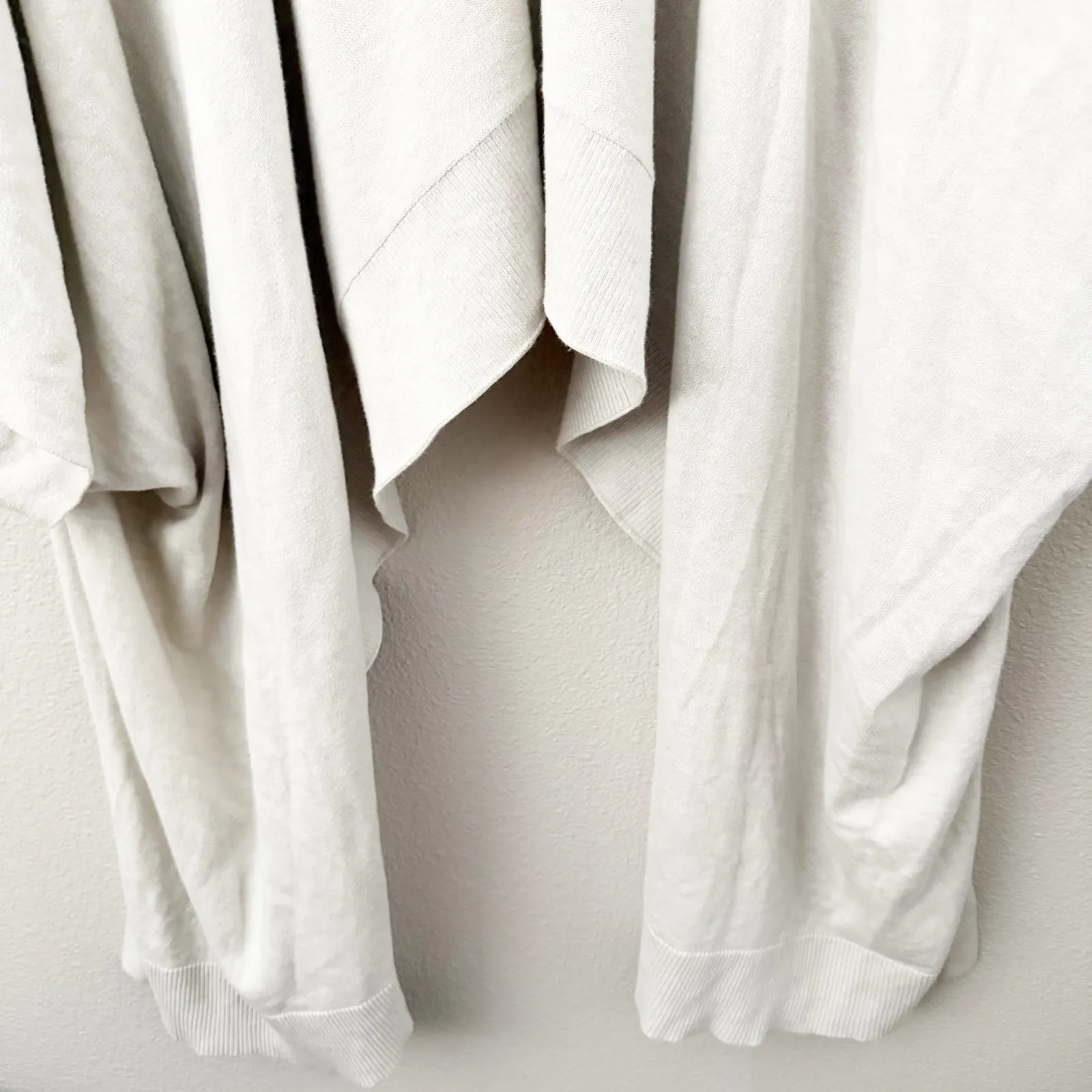 LULULEMON ATHLETICA | Free To Coast Wrap Cream Ivory Lightweight Sweater | OS - Image 8