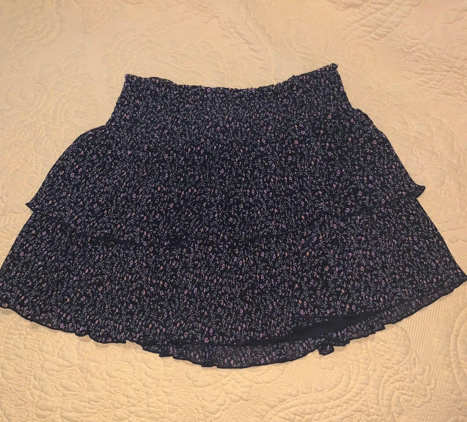 Floral Mini Skirt - Image 2