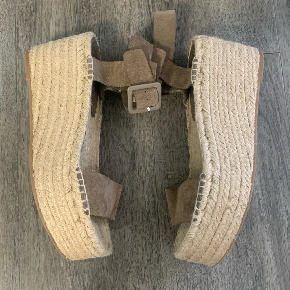 Vince Abby brown suede platform wedges - Image 6