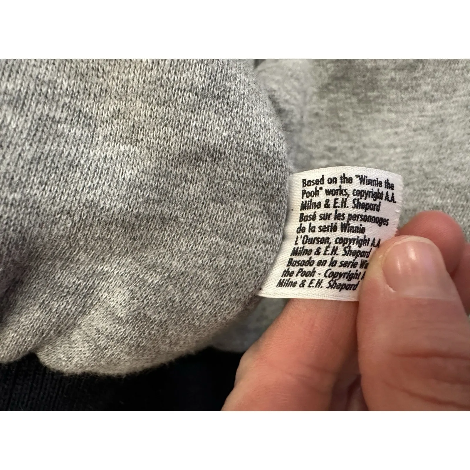 Vintage 90s Walt Disney Winnie The Pooh Bear Essentials Embroidered Large L - Image 8