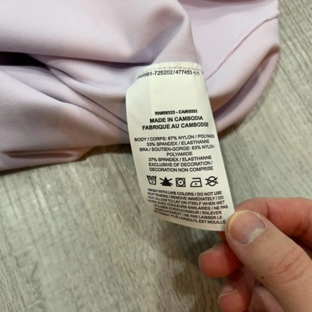 Nike Yoga Luxe Women's Shelf-Bra Workout Tank in Lavender Purple Size 2X NWT - Image 6