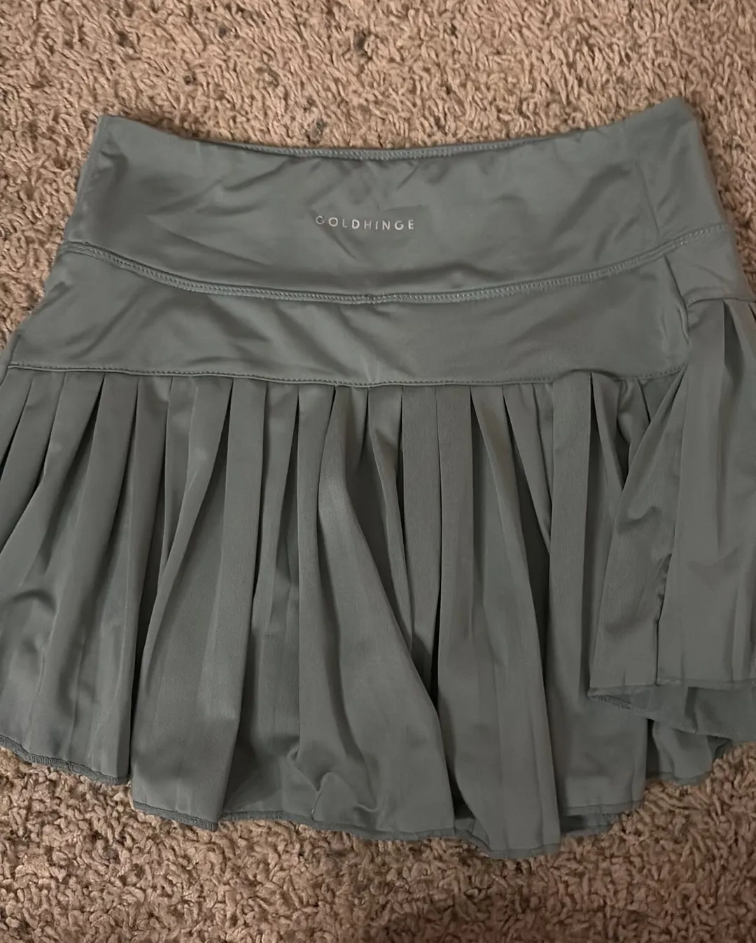 Gold Hinge Green Skirt - Image 2