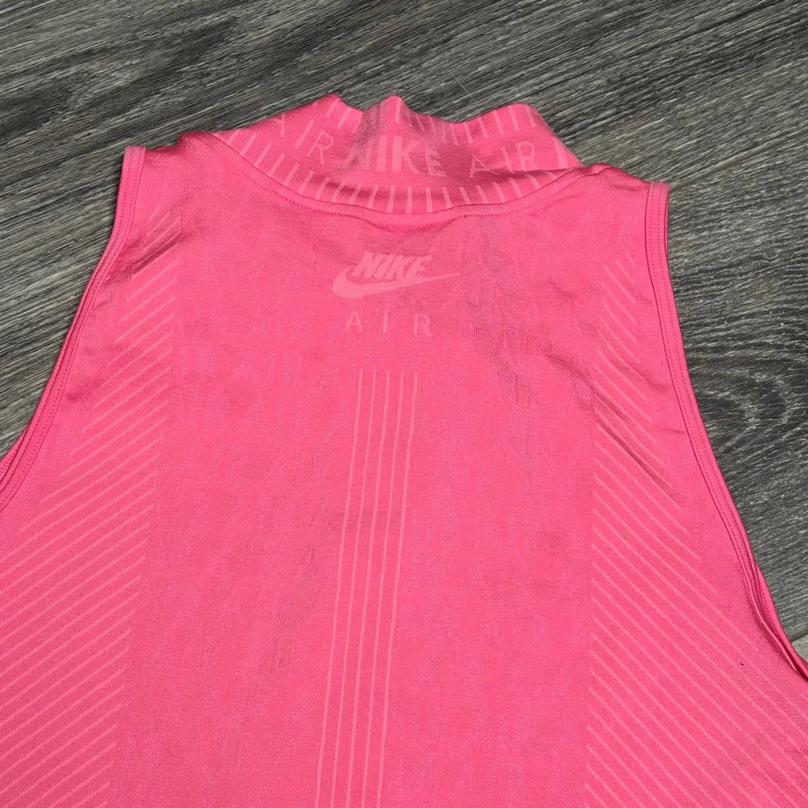 Nike Pink Sportswear Air Seamless Stretch BodyCon Dress Size XL 447 - Image 7