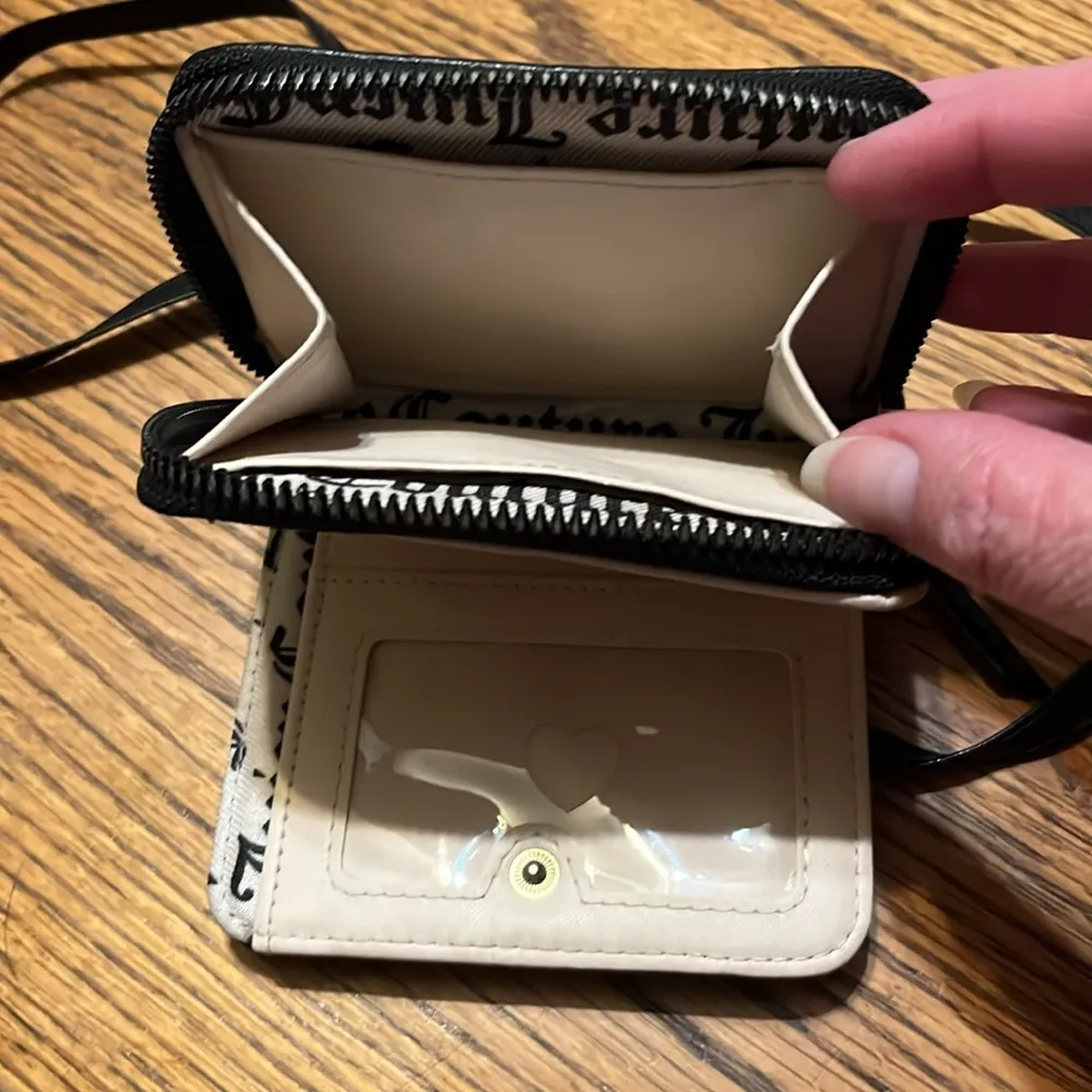 Juicy couture Black Bi-fold Wallet on  Lanyard - Image 8