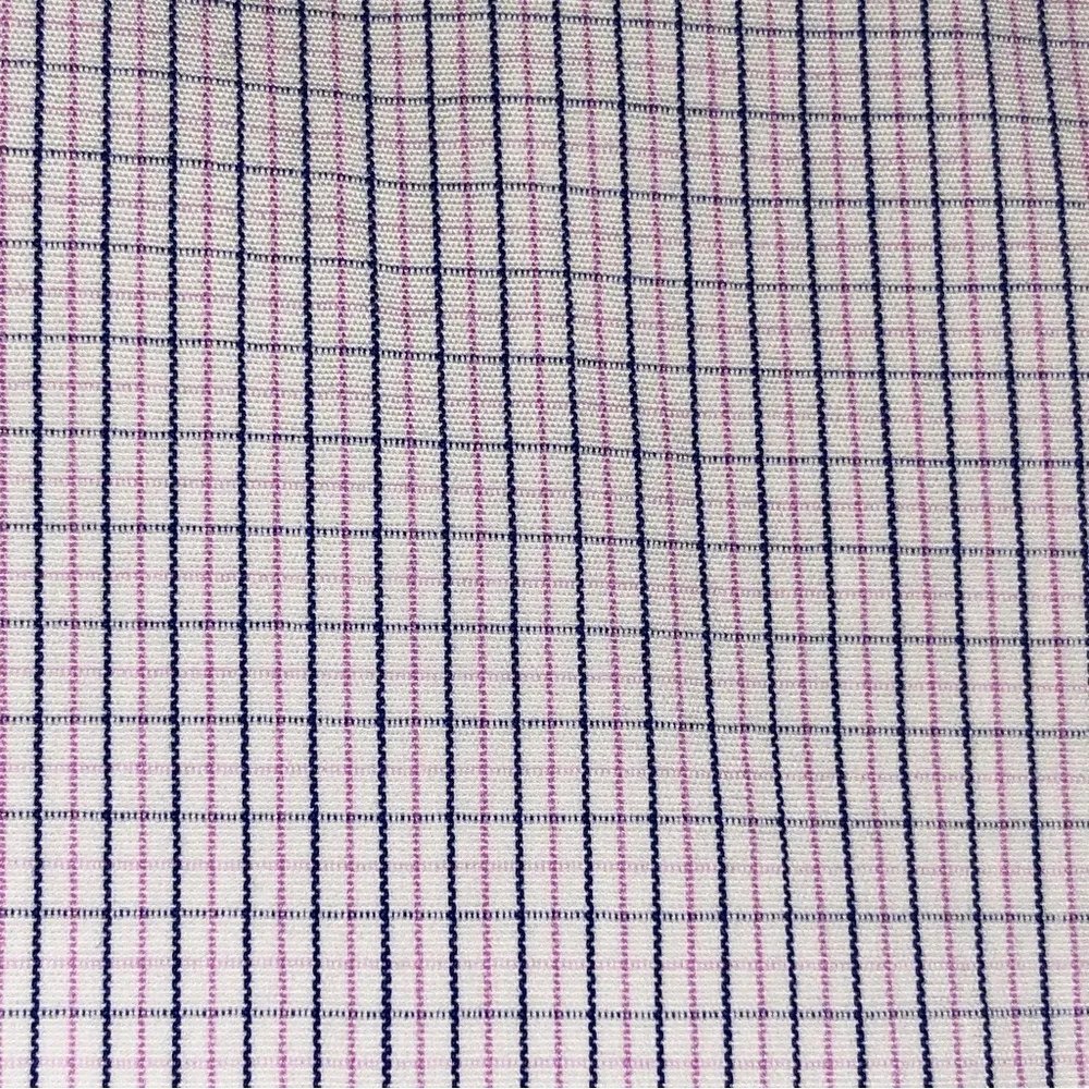 J. Crew Haberdashery Pink and Blue Plaid Button Up Top Size XS - Image 6