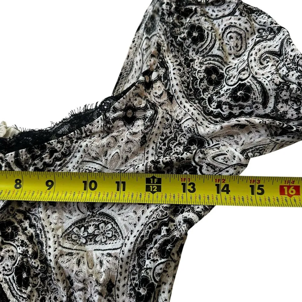 Kendall & Kylie Multicolor Paisley Romper Women Size XS | 49-26 - Image 7