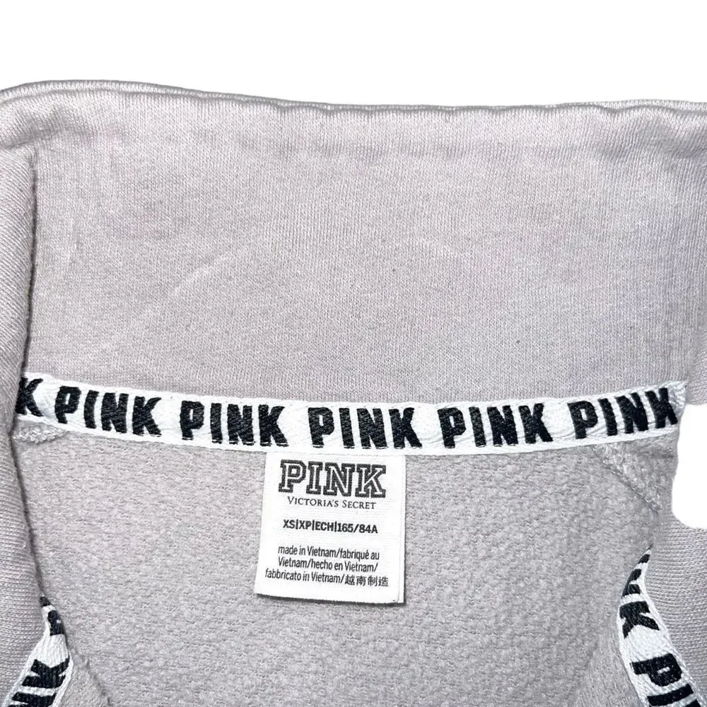 Pink Victoria‎ Secret 1/4 Zip Ombre Pullover - XS - Image 6