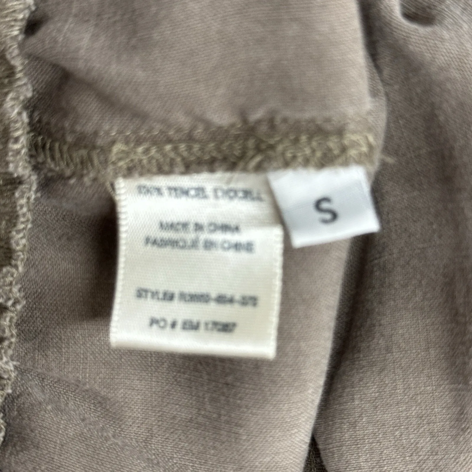 Bella‎ Dahl Pants Women Small Brown Pocket Jogger Utility Everyday Boho Casual - Image 7