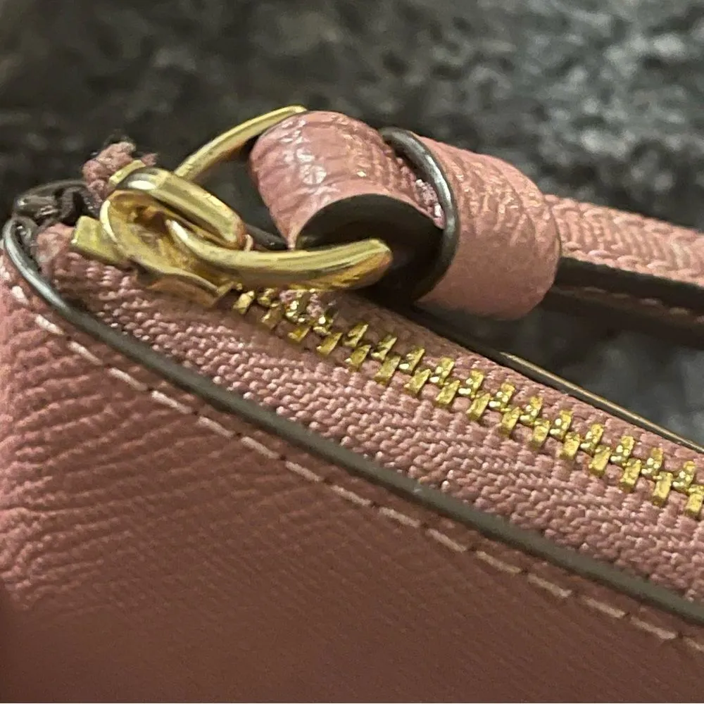 Coach  Dusty Pink Mini Wallet - Image 10