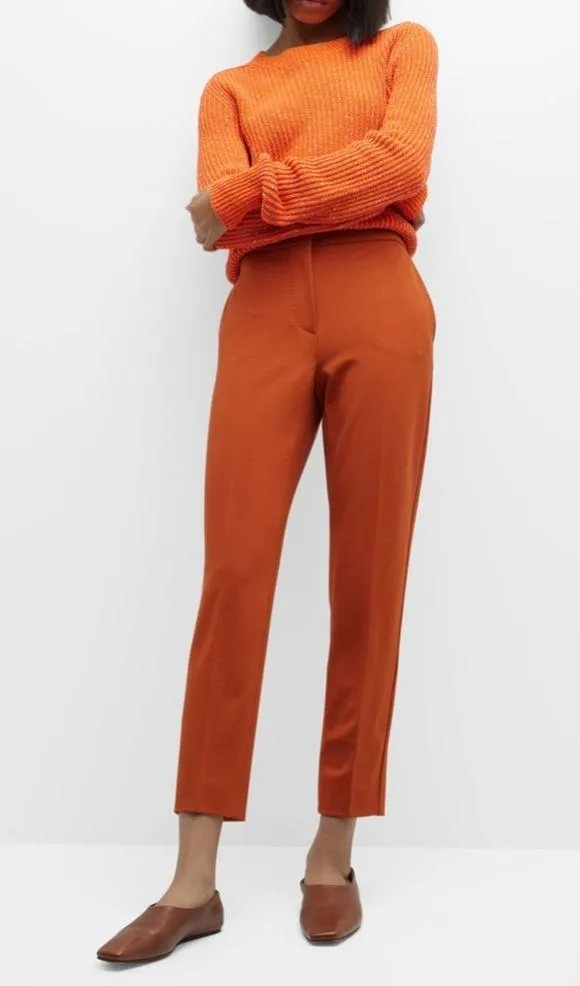 MaxMara Pegno Straight Leg Pants (Made in Italy) , Size 16 Retail $595 - Image 5