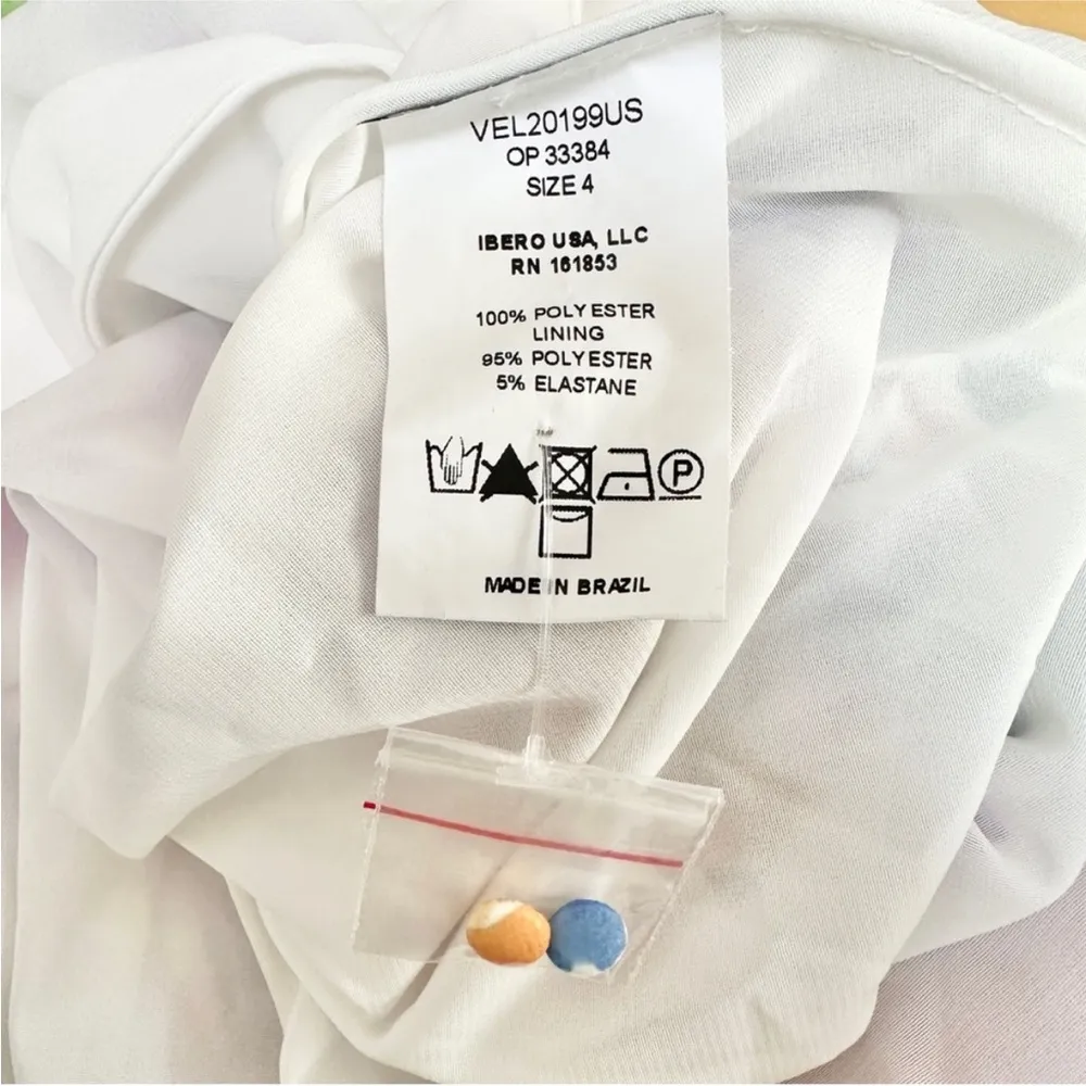 NWT PatBO Bloom Cutout Floral Maxi Dress Blue Size 4 - Image 12