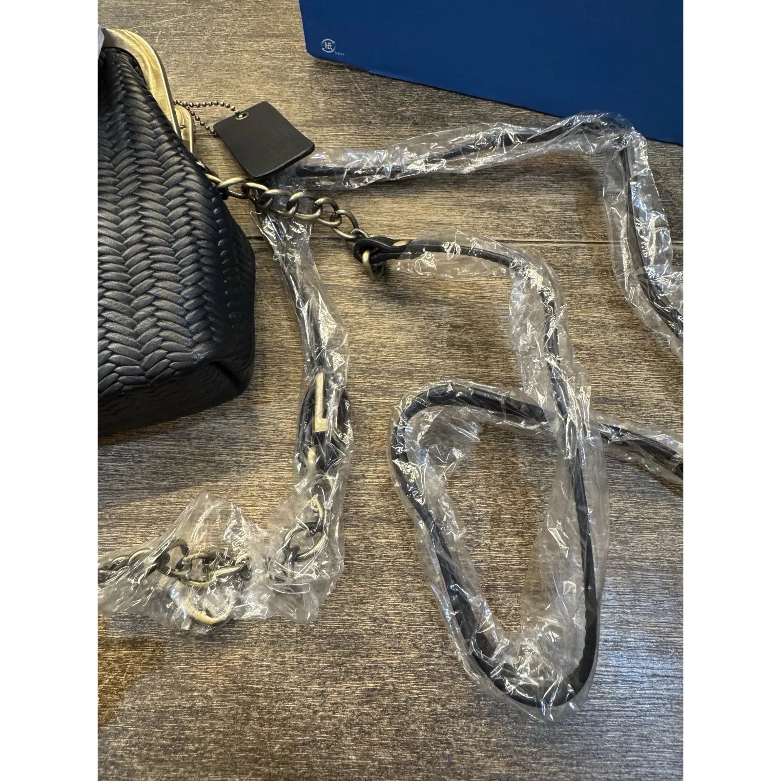 Anna by Anuschka Clutch Crossbody Handbag Kiss-Lock Closure Black Heritage - Image 10