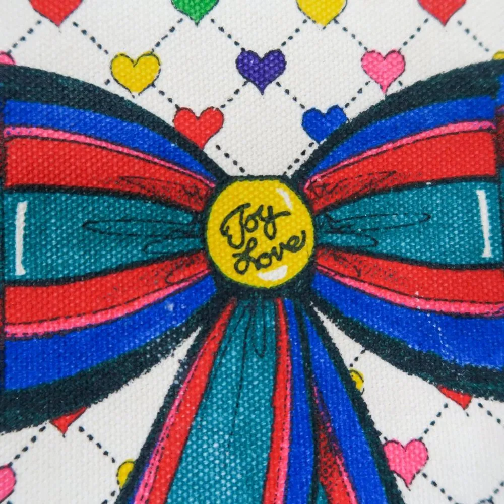 Brighton Love & Joy Rainbow Heart Pouch Crossbody Purse - Image 11