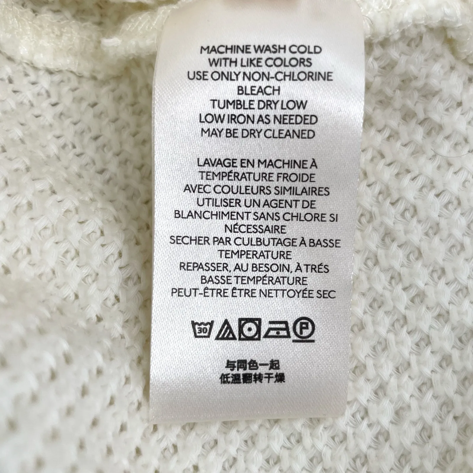 Free People Oversized Cozy Sweater Frenchnilla Cream She’s A Keeper Size M - Image 11