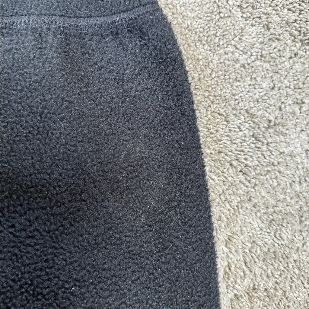 REI Women’s Vintage Made in USA Fleece Jacket 1/2 Zip Pullover Retro Size L Black Size L - Image 14