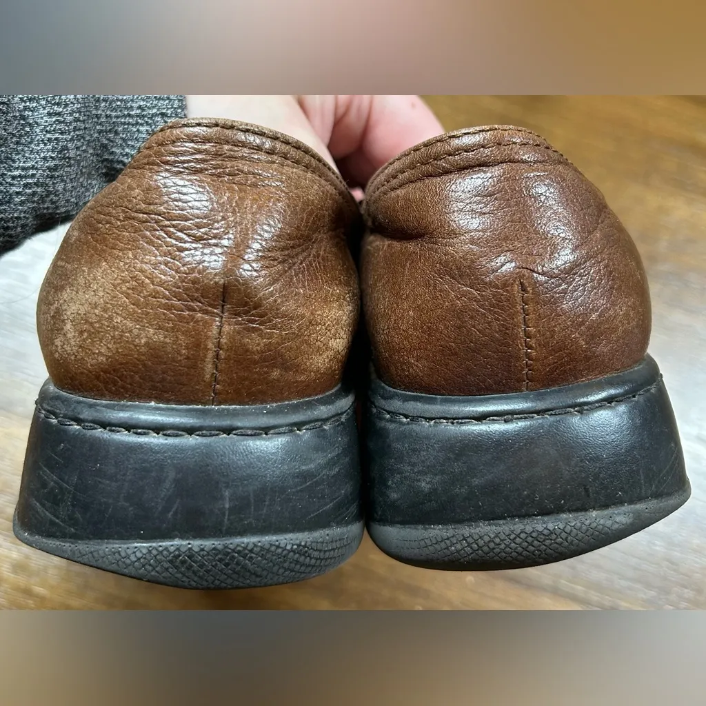 Dansko Women’s Size 39 (8) Brown Leather Mary Jane Slip On Shoes - Image 4