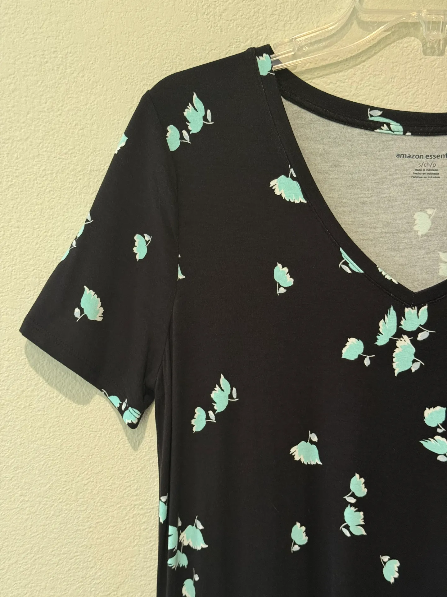 Summer Black Floral Dress - Image 3