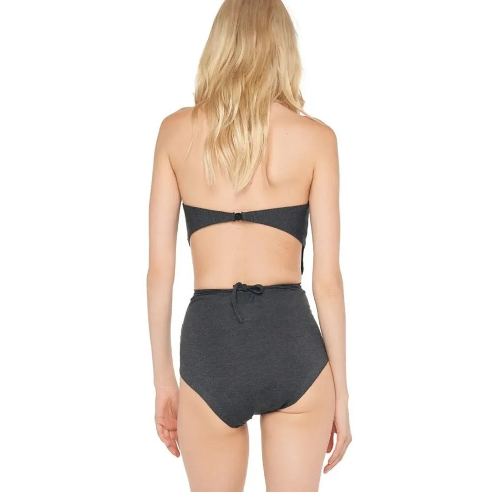 NORMA KAMALI Strapless Diaper Mio SZ Large NWT Bodysuit Stretch Designer Luxury - Image 4