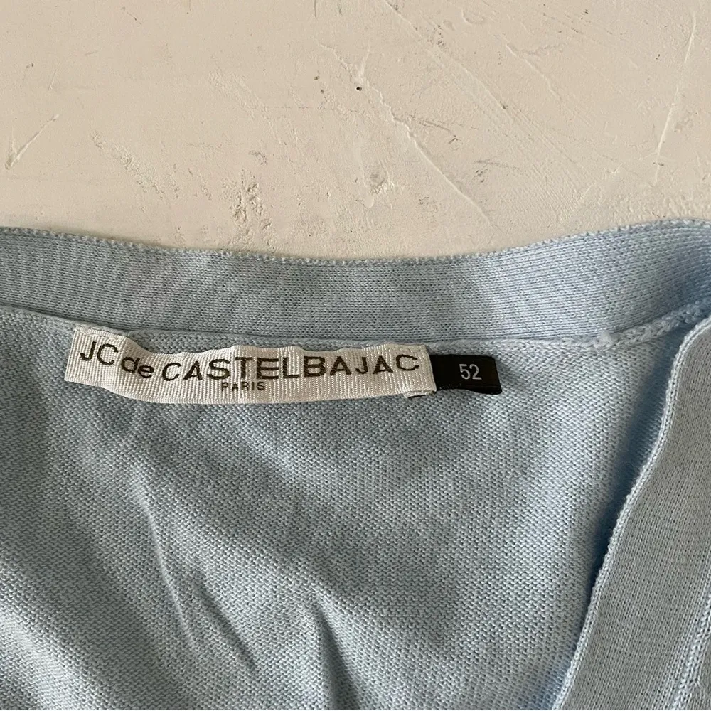 JC de CASTELBAJAC Cardigan Sweater Peanuts Snoopy Size M Light Blue Size M - Image 3