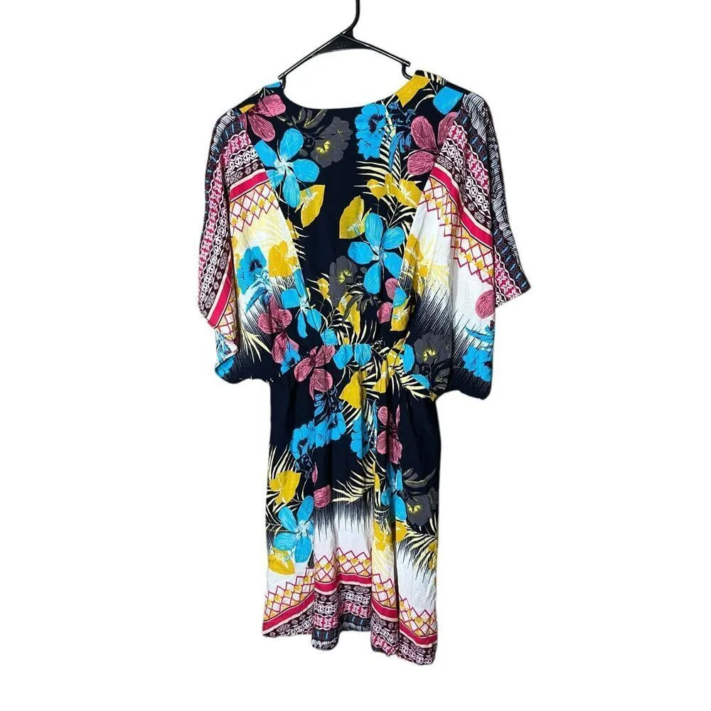 Umgee Floral Tunic Dress Size M - Image 6