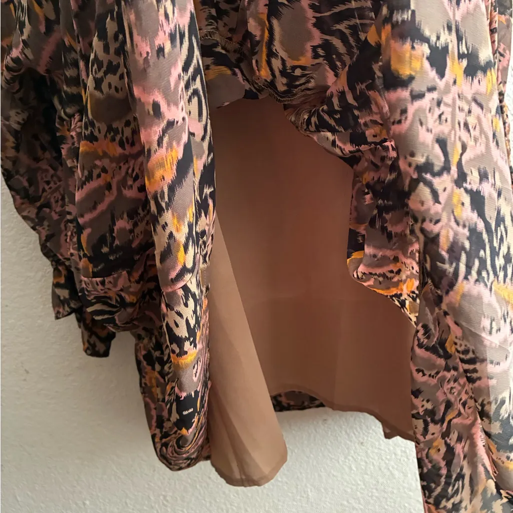 Vici Bohemian Multicolor Multi  Print Mini Dress S - Image 12