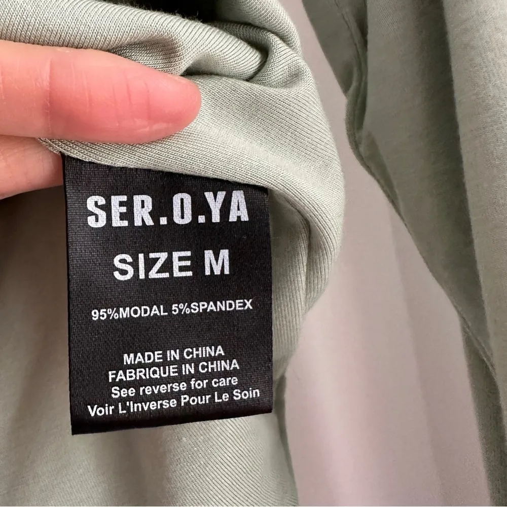 SER.O.YA Artemis Top in Green Size M - Image 5