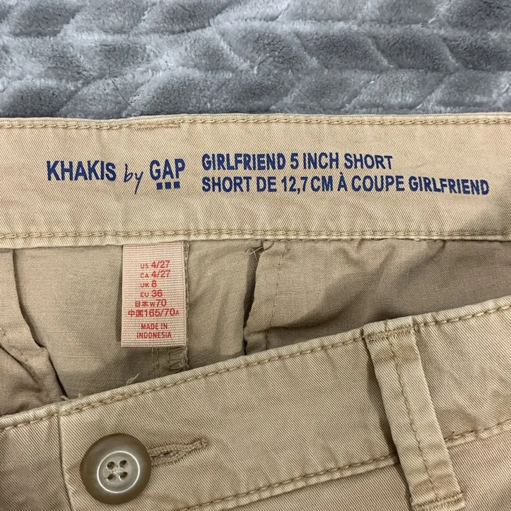 Gap Khaki The Girlfriend 5” Short Size 4/27 - Image 9