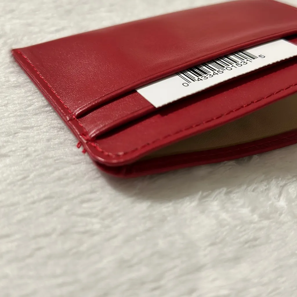 Buxton Red Cardholder - Image 4